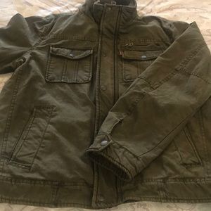 NWOT  Men’s army green Levi’s jacket